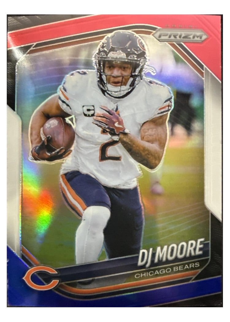 2025 Panini Prizm Base Set DJ Moore #92 card