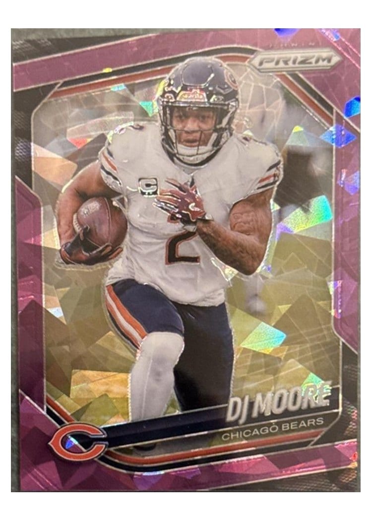 2025 Panini Prizm Base Set DJ Moore #92 card