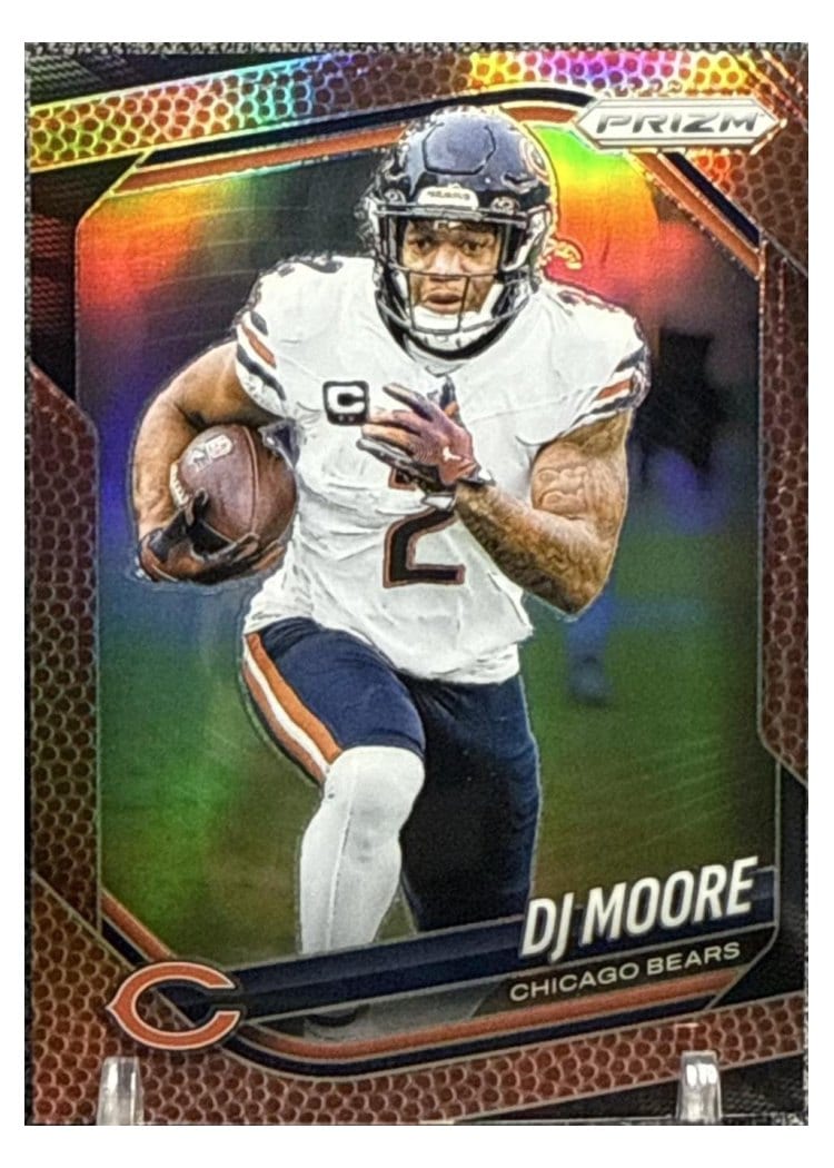 2025 Panini Prizm Base Set DJ Moore #92 card