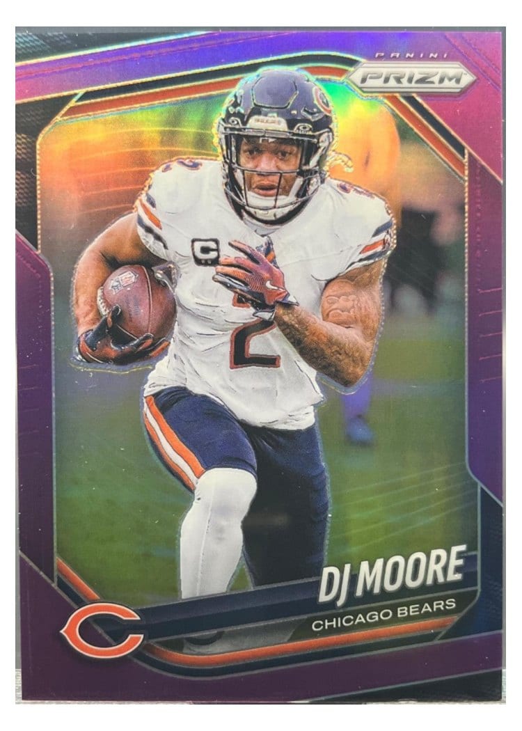 2025 Panini Prizm Base Set DJ Moore #92 card