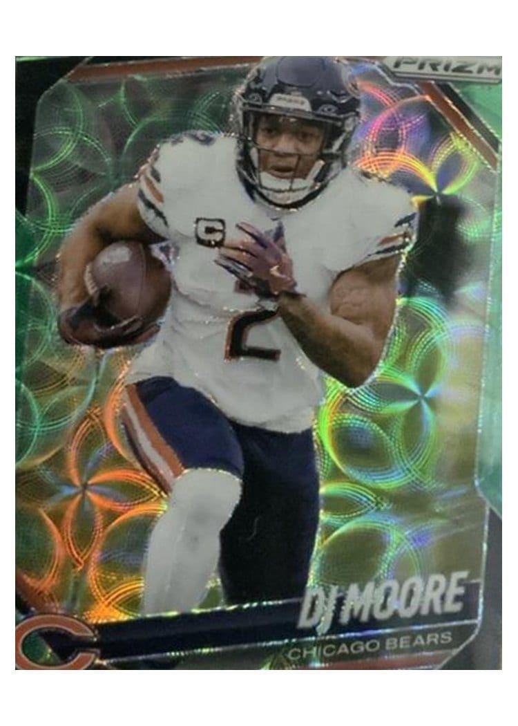 2025 Panini Prizm Base Set DJ Moore #92 card