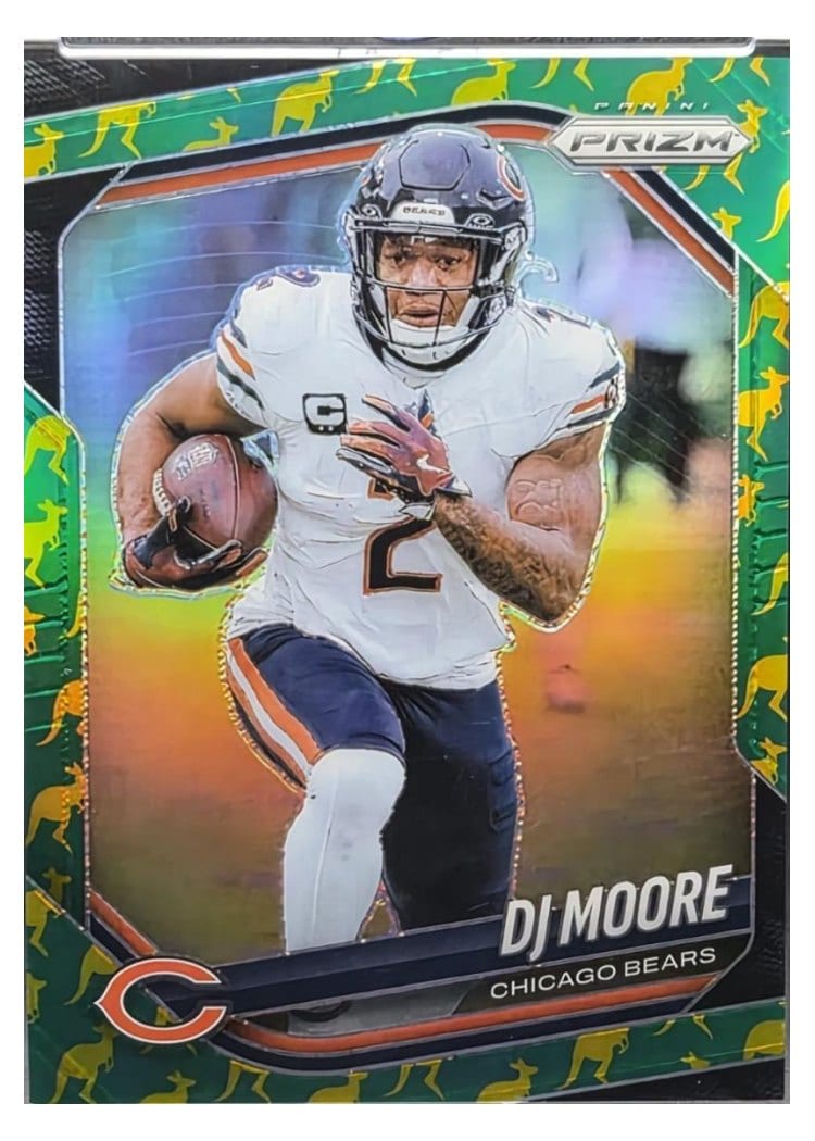 2025 Panini Prizm Base Set DJ Moore #92 card