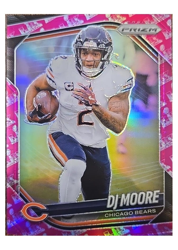 2025 Panini Prizm Base Set DJ Moore Super Bowl LX #92 card