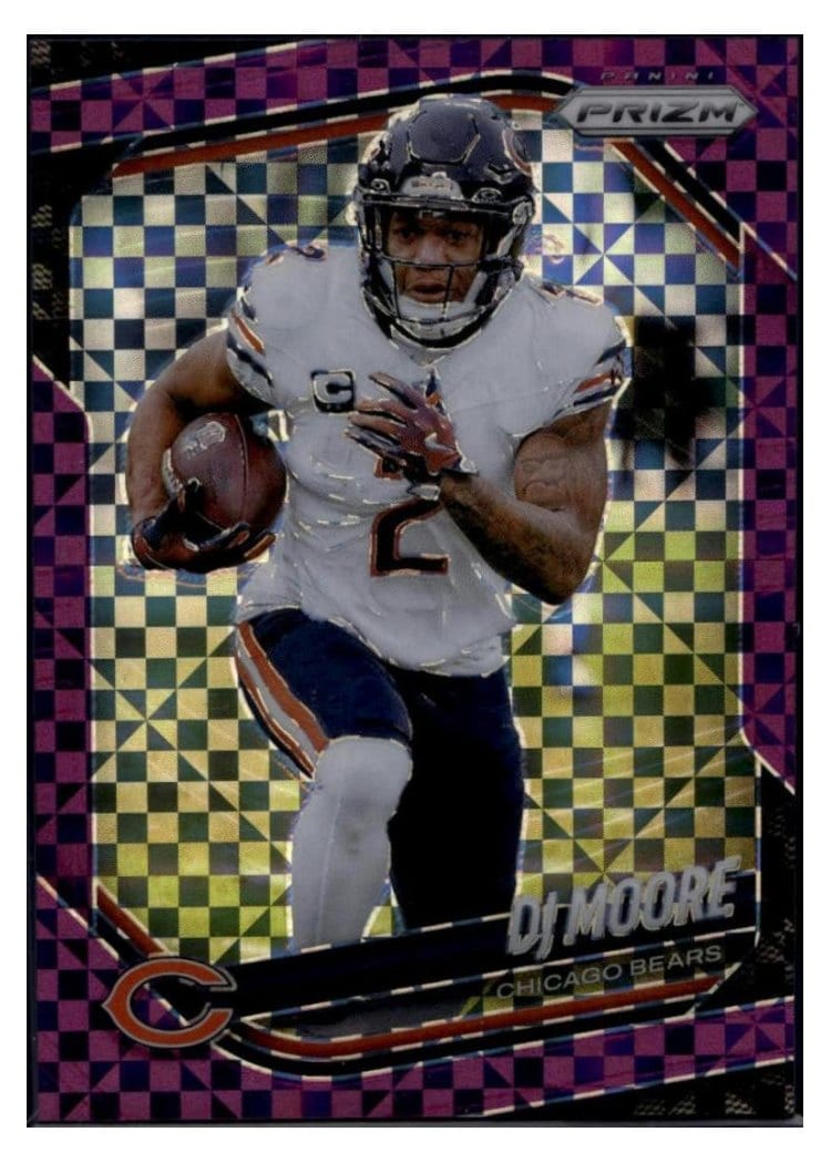 2025 Panini Prizm Base Set DJ Moore #92 card