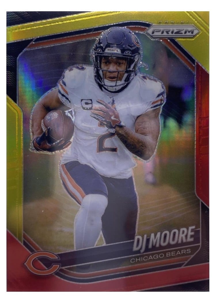 2025 Panini Prizm Base Set DJ Moore #92 card
