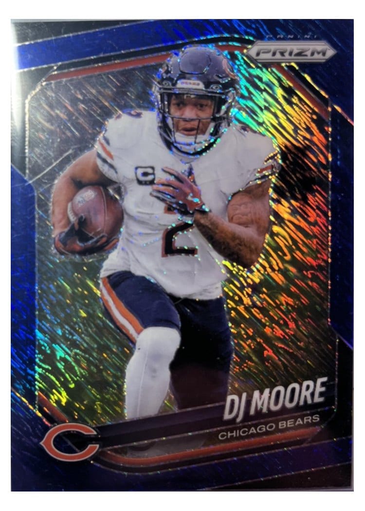2025 Panini Prizm Base Set DJ Moore #92 card