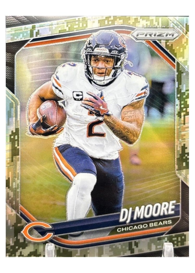 2025 Panini Prizm Base Set DJ Moore #92 card