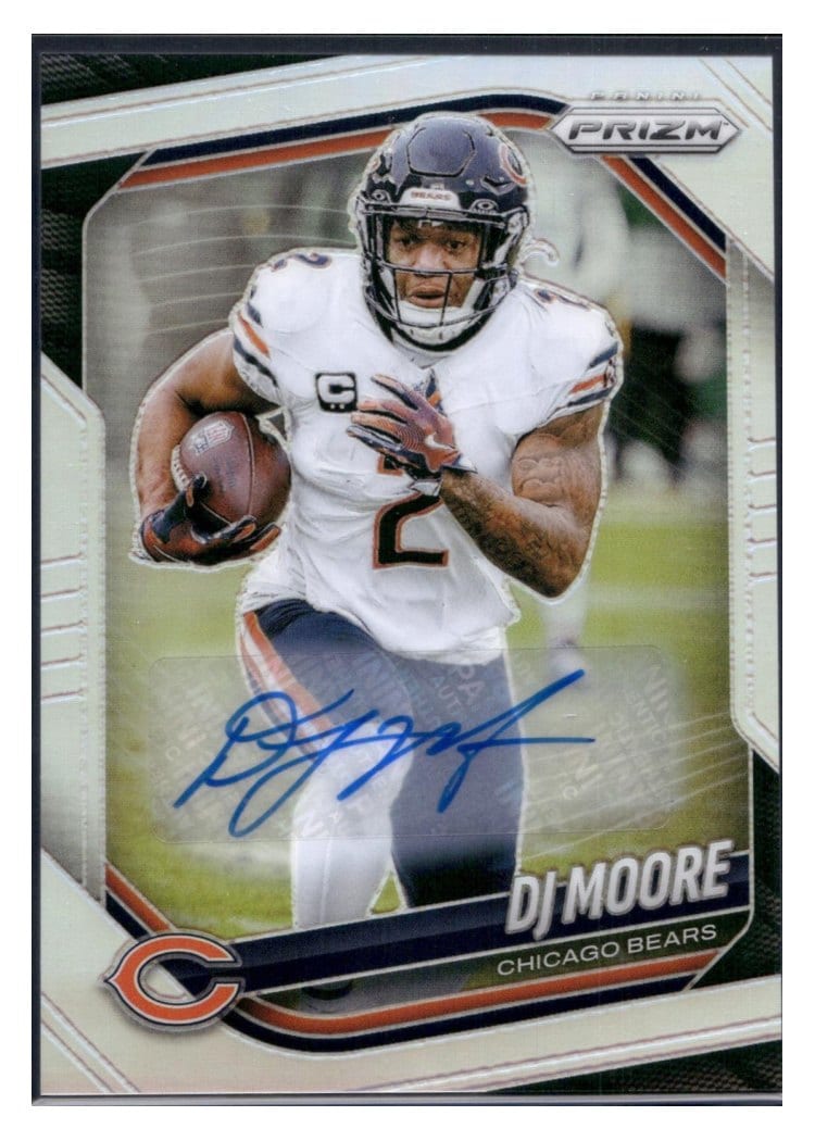 2025 Panini Prizm Base Set DJ Moore #92 card