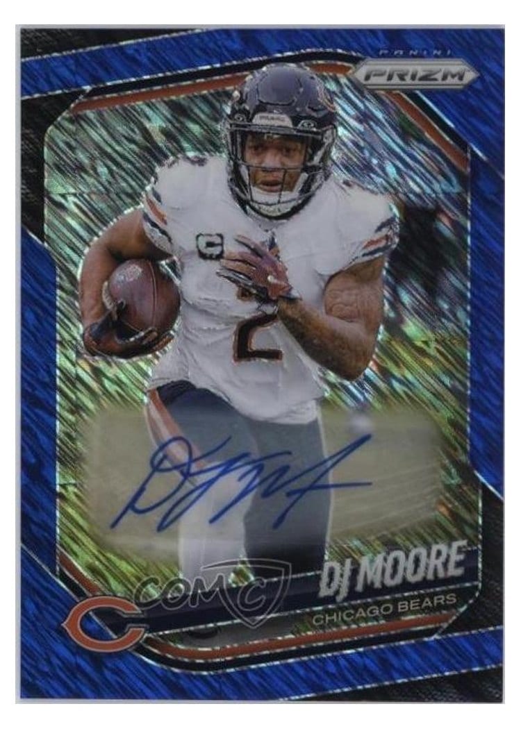 2025 Panini Prizm Base Set DJ Moore #92 card