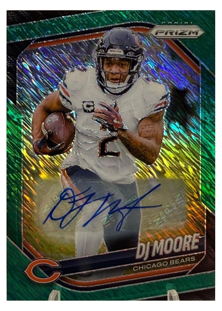 2025 Panini Prizm Base Set DJ Moore #92 card