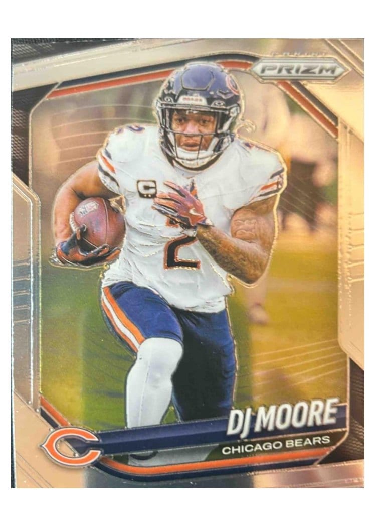 2025 Panini Prizm Base Set DJ Moore #92 card