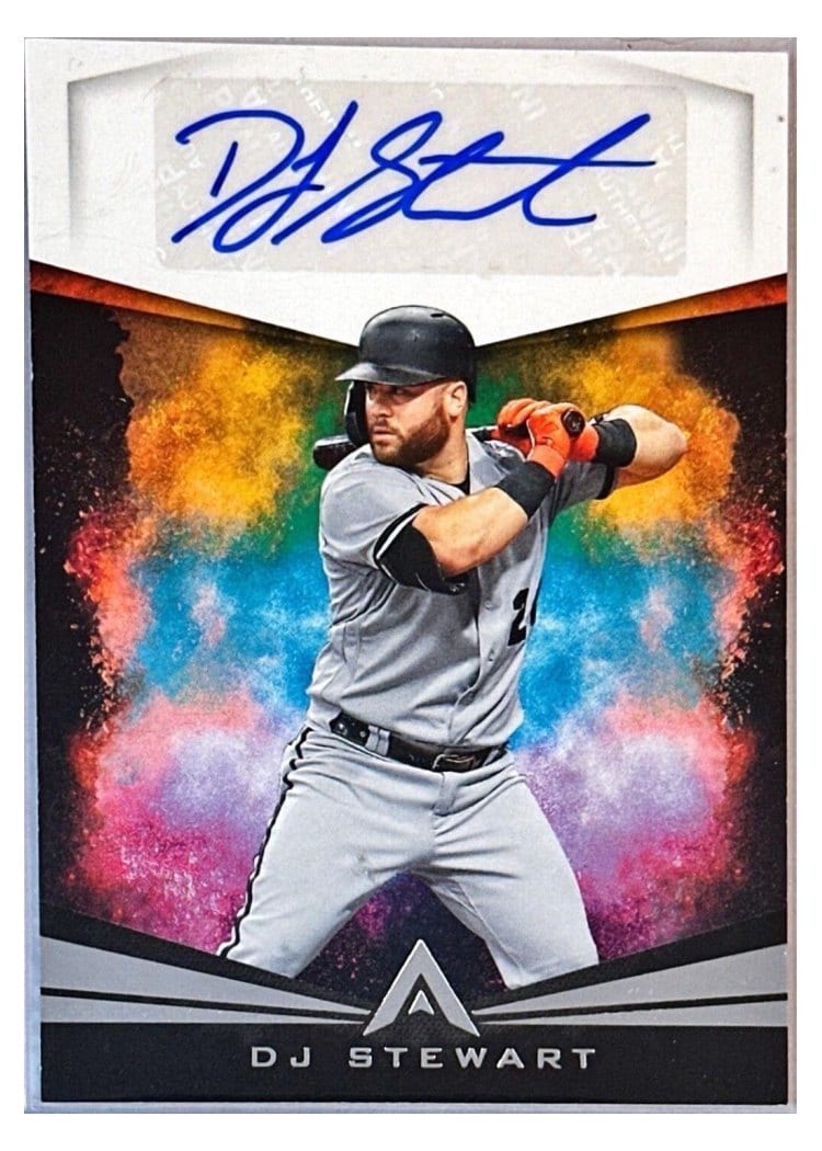 2020 Panini Chronicles Ascension Autographs DJ Stewart #AA-DS card
