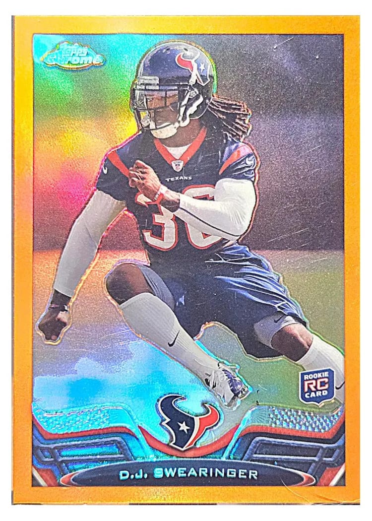 2013 Topps Chrome DJ Swearinger #9 card