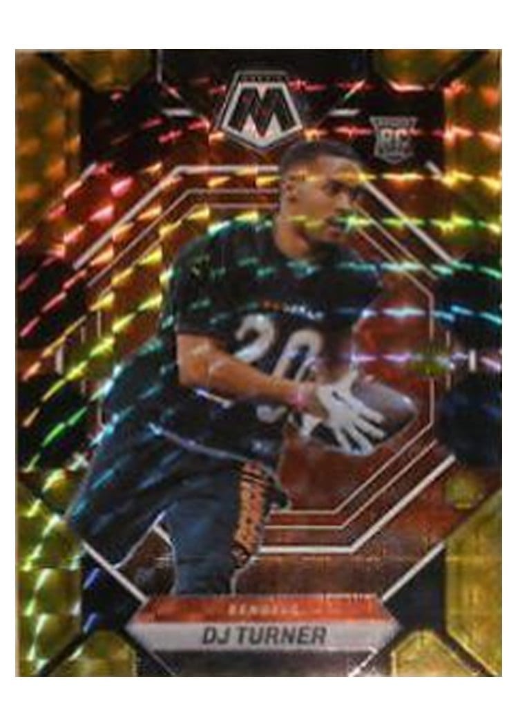 2023 Panini Mosaic Base Set DJ Turner Choice Black Gold #315