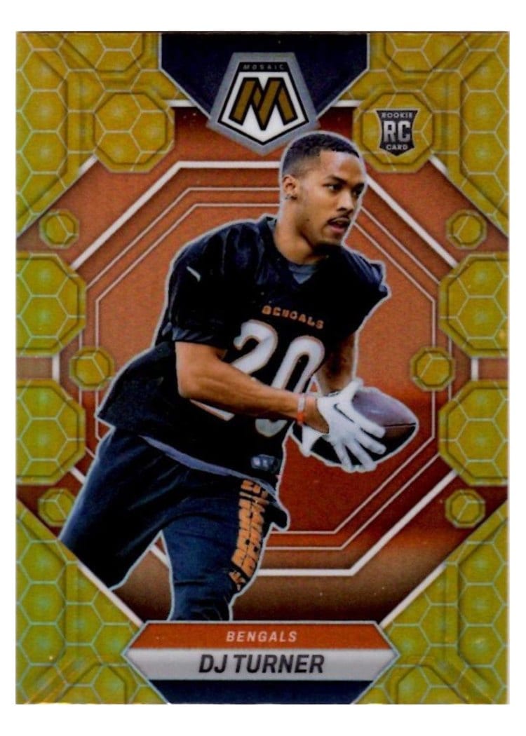 2023 Panini Mosaic Base Set DJ Turner Honeycomb #315