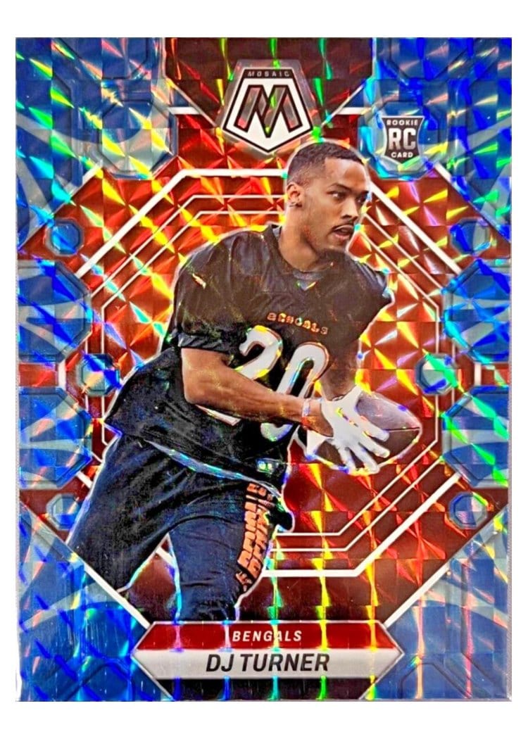2023 Panini Mosaic Base Set DJ Turner #315 card