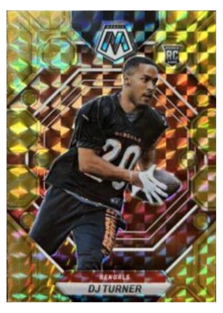 2023 Panini Mosaic Base Set DJ Turner #315 card