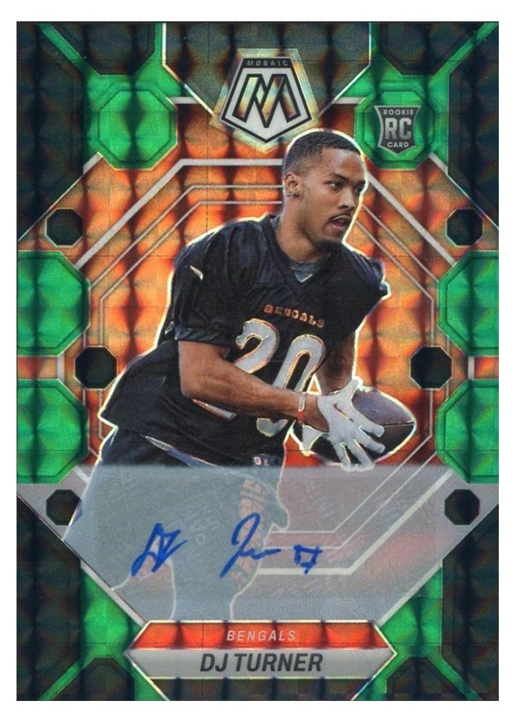 2023 Panini Mosaic Base Set DJ Turner #315 card