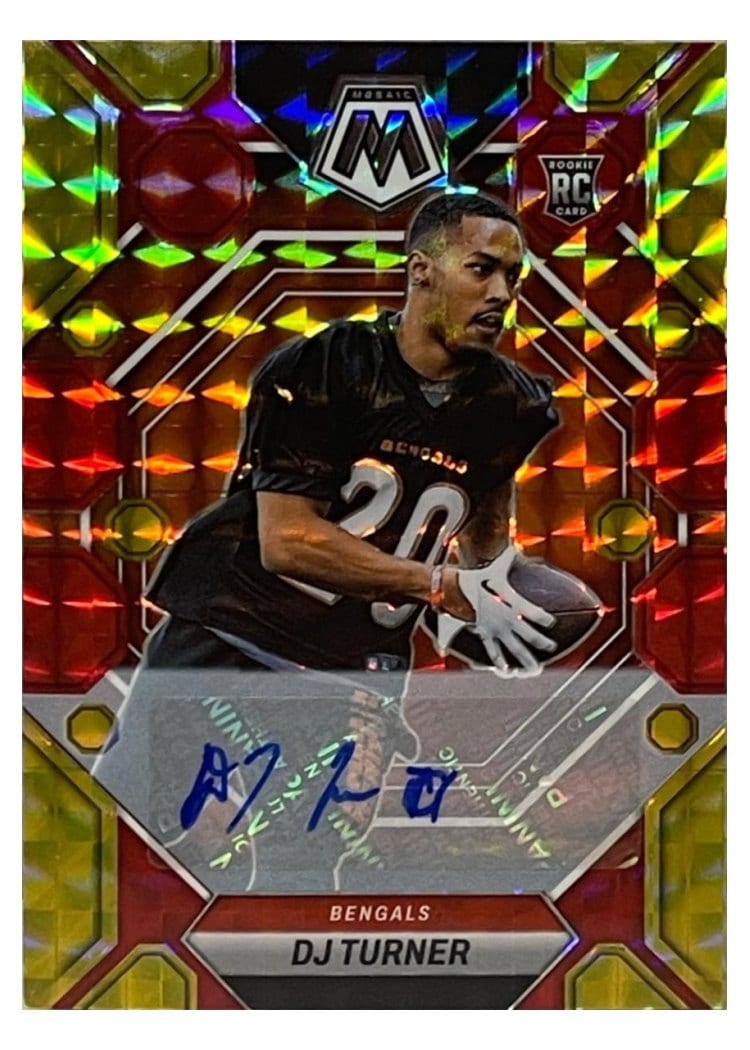 2023 Panini Mosaic Base Set DJ Turner #315 card