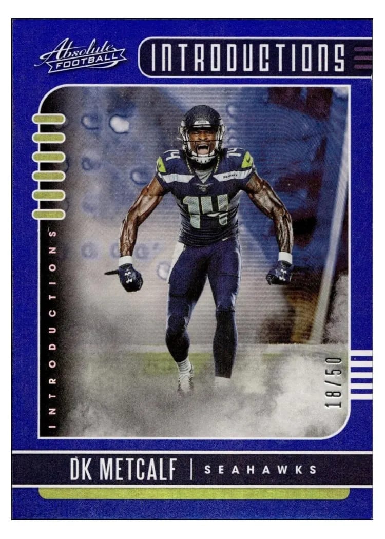 2019 Panini Absolute Introductions DK Metcalf #7 card