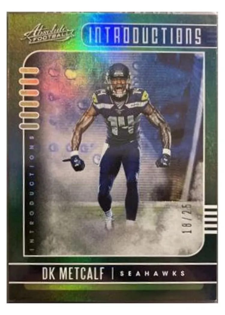 2019 Panini Absolute Introductions DK Metcalf #7 card