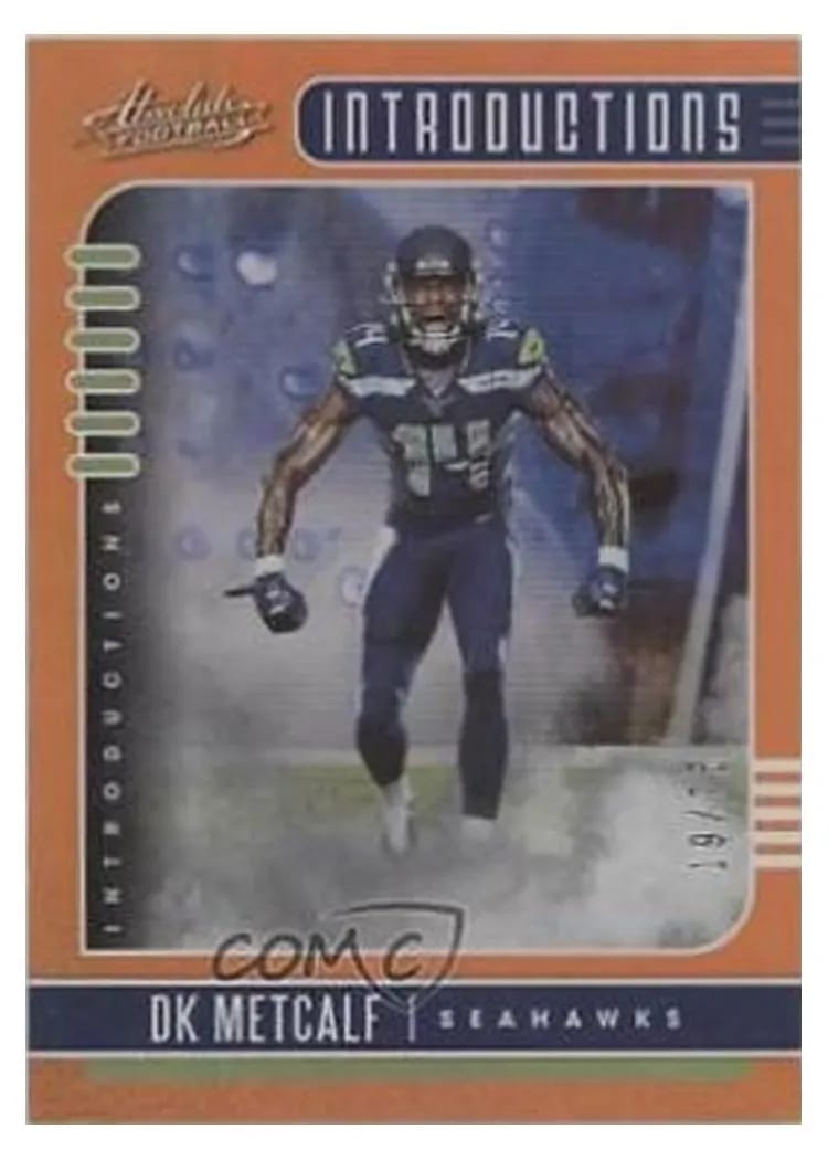 2019 Panini Absolute Introductions DK Metcalf #7 card
