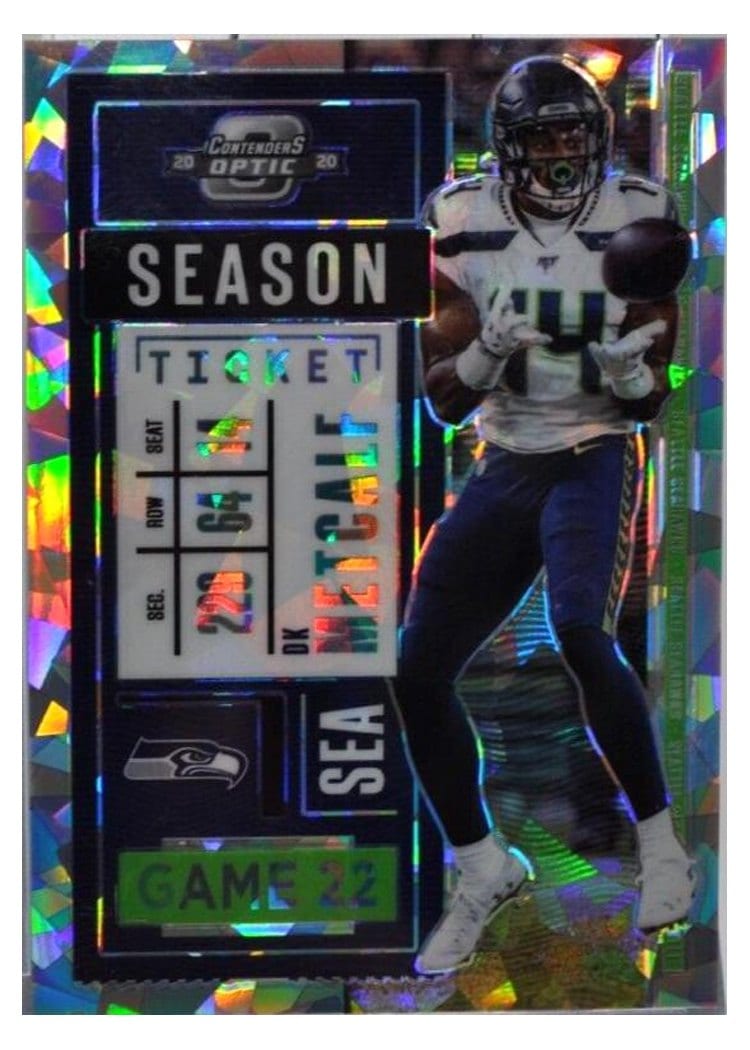2020 Panini Contenders Optic Base Set DK Metcalf #53 card