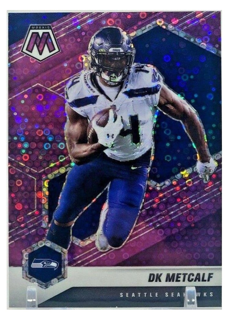 2021 Panini Mosaic Base Set DK Metcalf #182 card