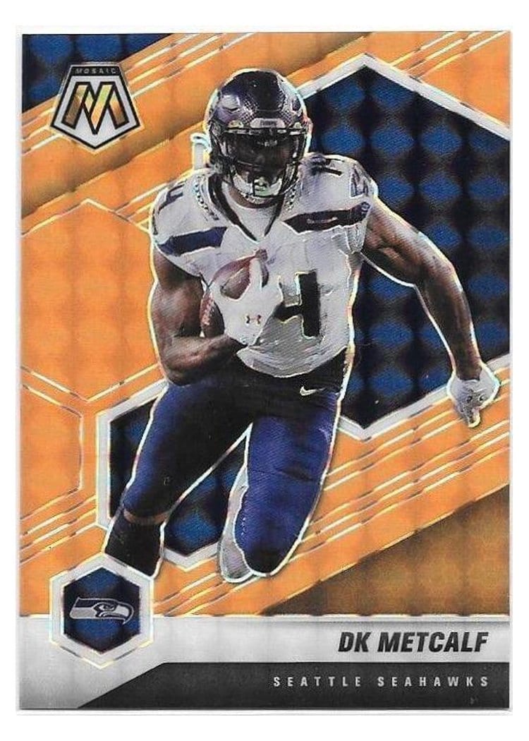 2021 Panini Mosaic Base Set DK Metcalf #182 card