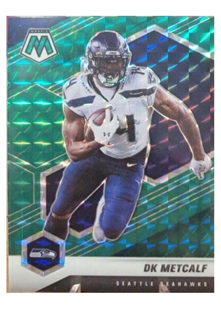 2021 Panini Mosaic Base Set DK Metcalf #182 card