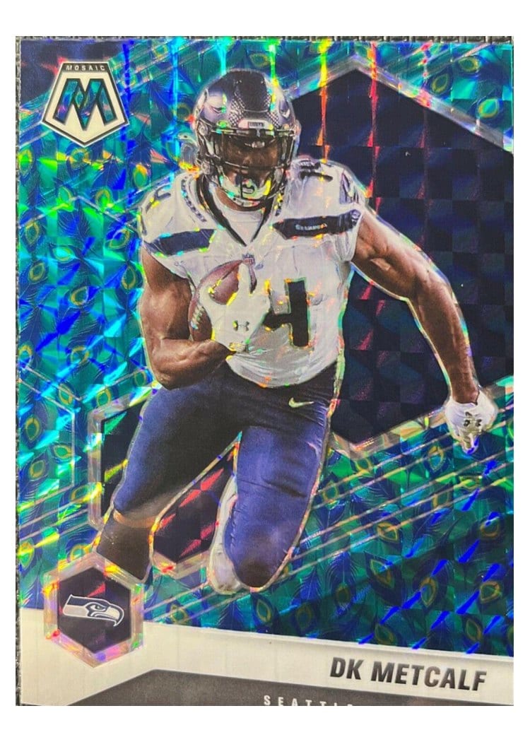 2021 Panini Mosaic Base Set DK Metcalf #182 card