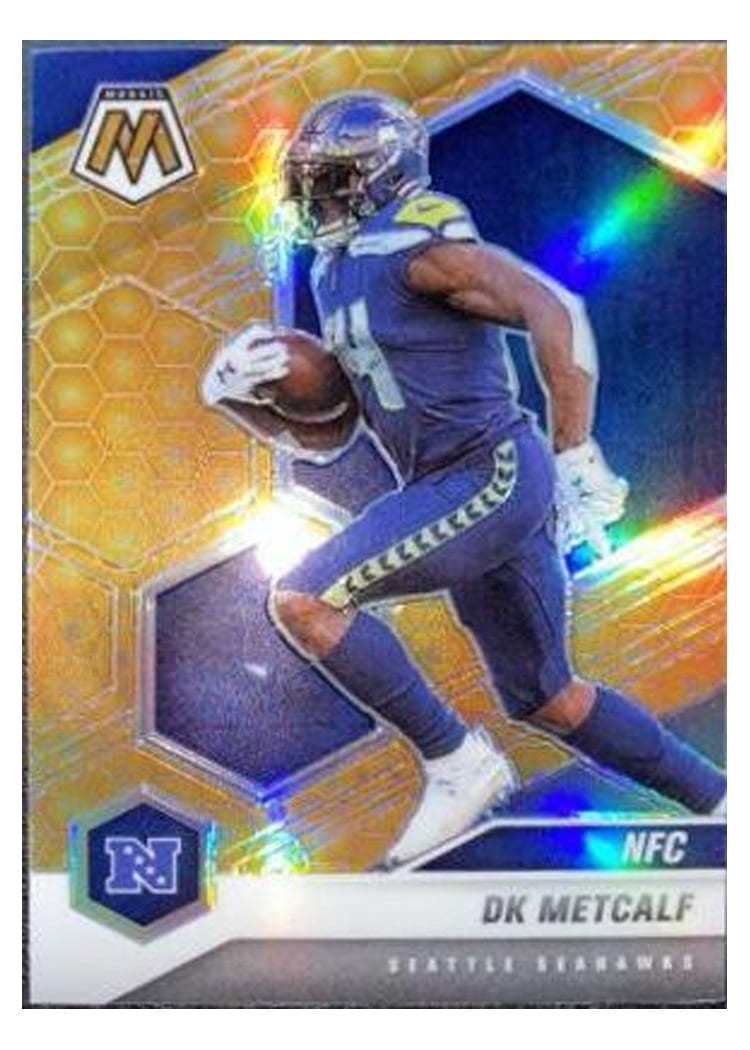 2021 Panini Mosaic Base Set DK Metcalf #217 card