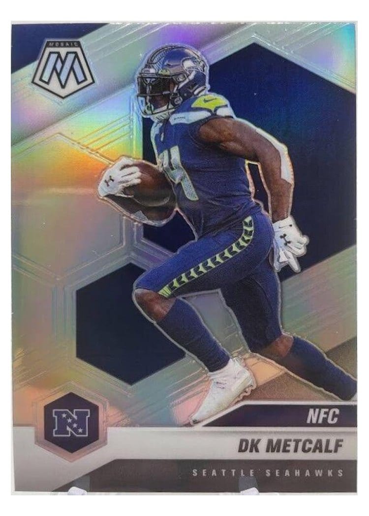 2021 Panini Mosaic Base Set DK Metcalf #217 card