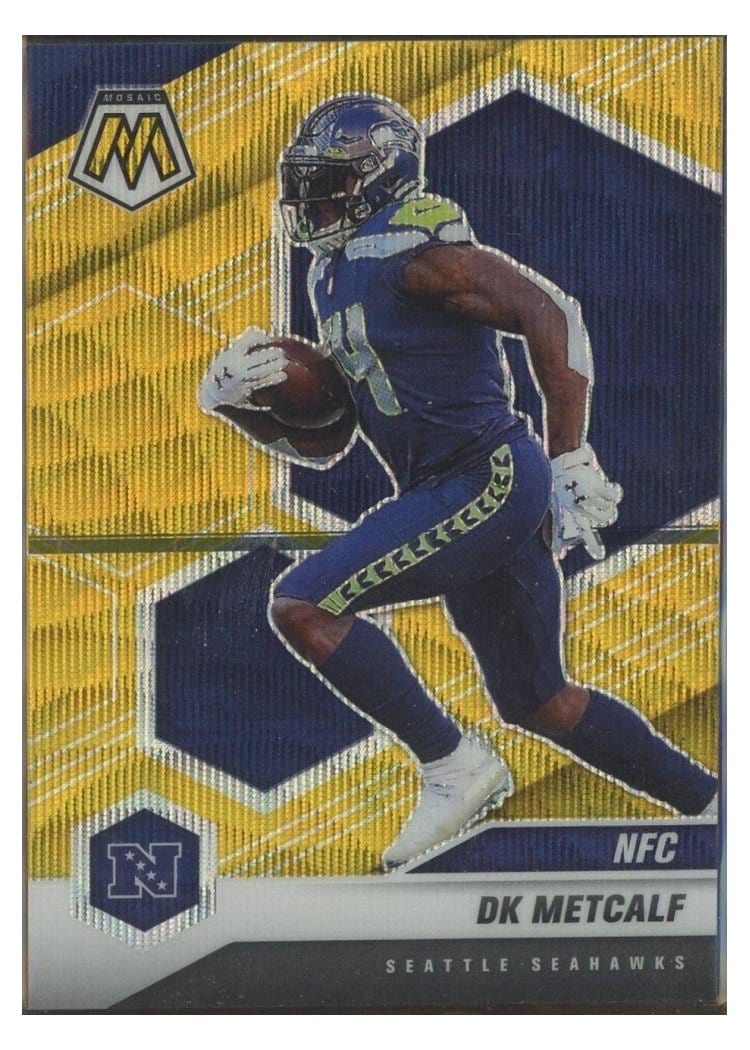 2021 Panini Mosaic Base Set DK Metcalf #217 card