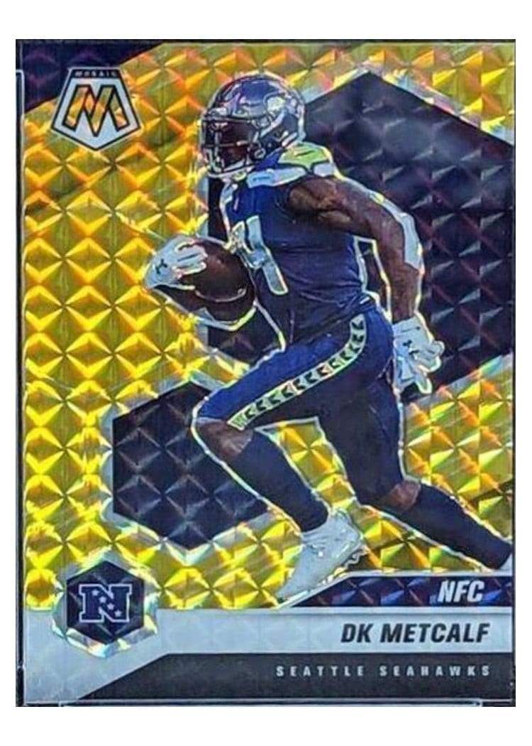 2021 Panini Mosaic Base Set DK Metcalf #217 card