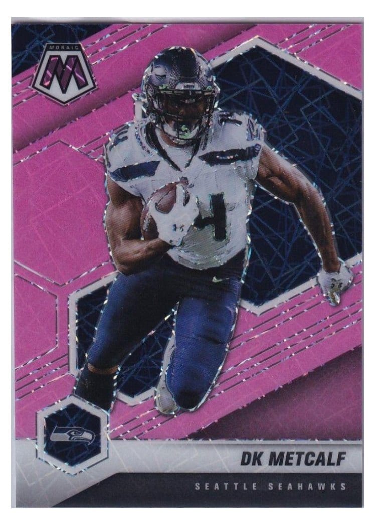 2021 Panini Mosaic Base Set DK Metcalf #217 card
