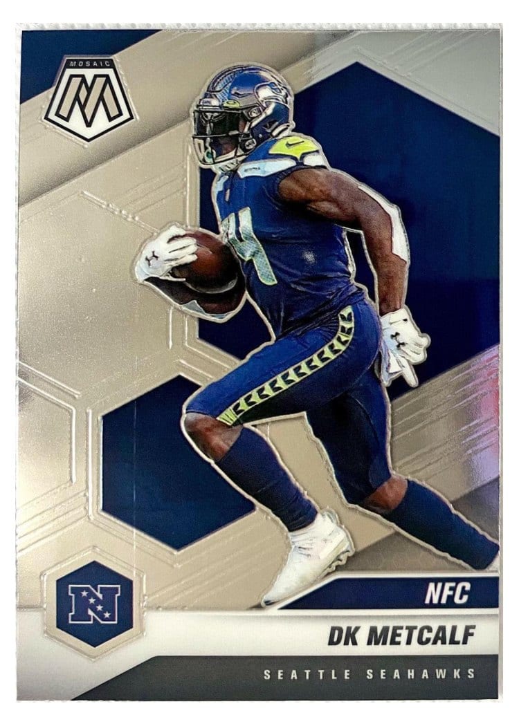 2021 Panini Mosaic Base Set DK Metcalf #217 card