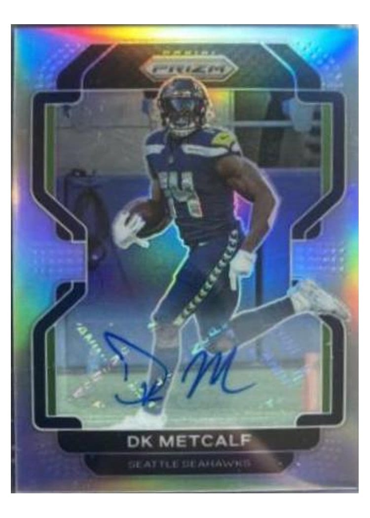 2021 Panini Prizm Base Set DK Metcalf #42 card