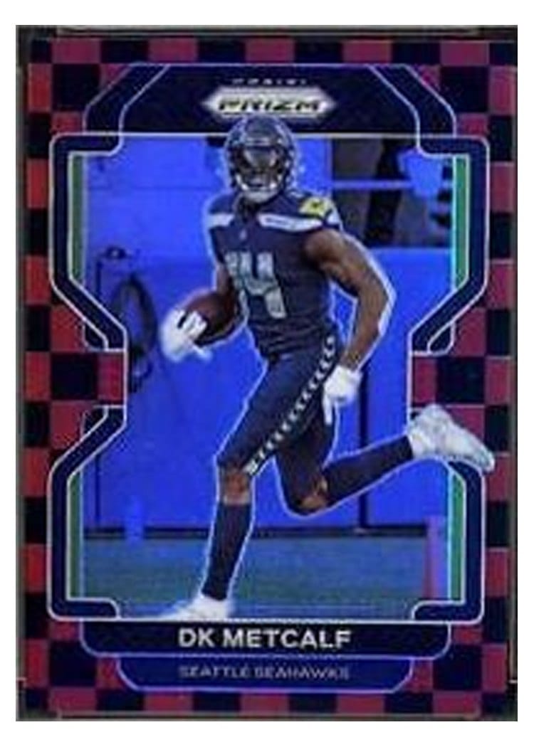 2021 Panini Prizm Base Set DK Metcalf #42 card