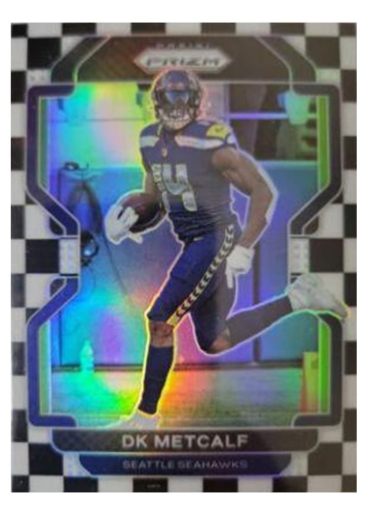 2021 Panini Prizm Base Set DK Metcalf #42 card