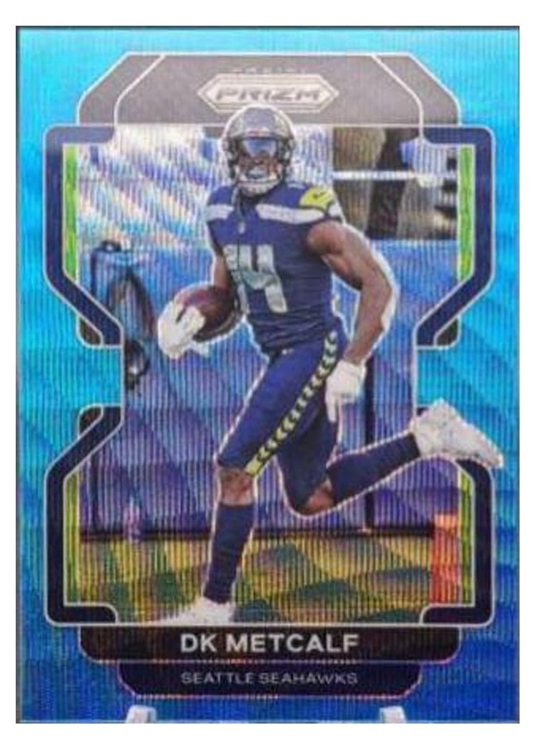 2021 Panini Prizm Base Set DK Metcalf #42 card