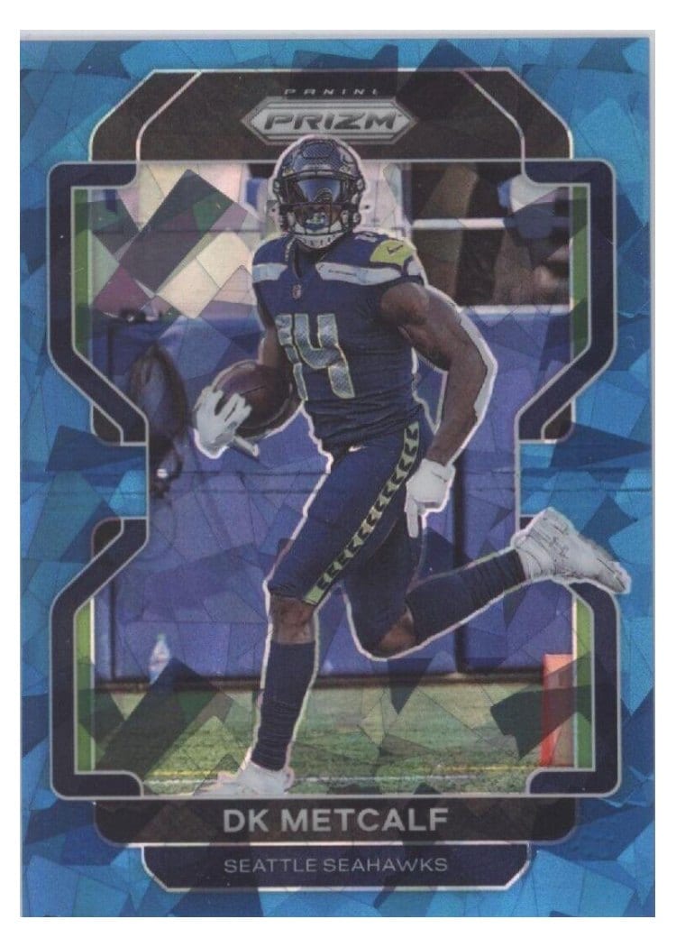 2021 Panini Prizm Base Set DK Metcalf #42 card