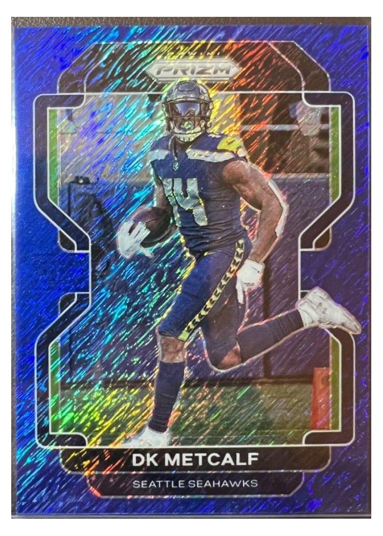 2021 Panini Prizm Base Set DK Metcalf #42 card