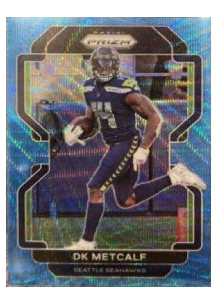 2021 Panini Prizm Base Set DK Metcalf #42 card