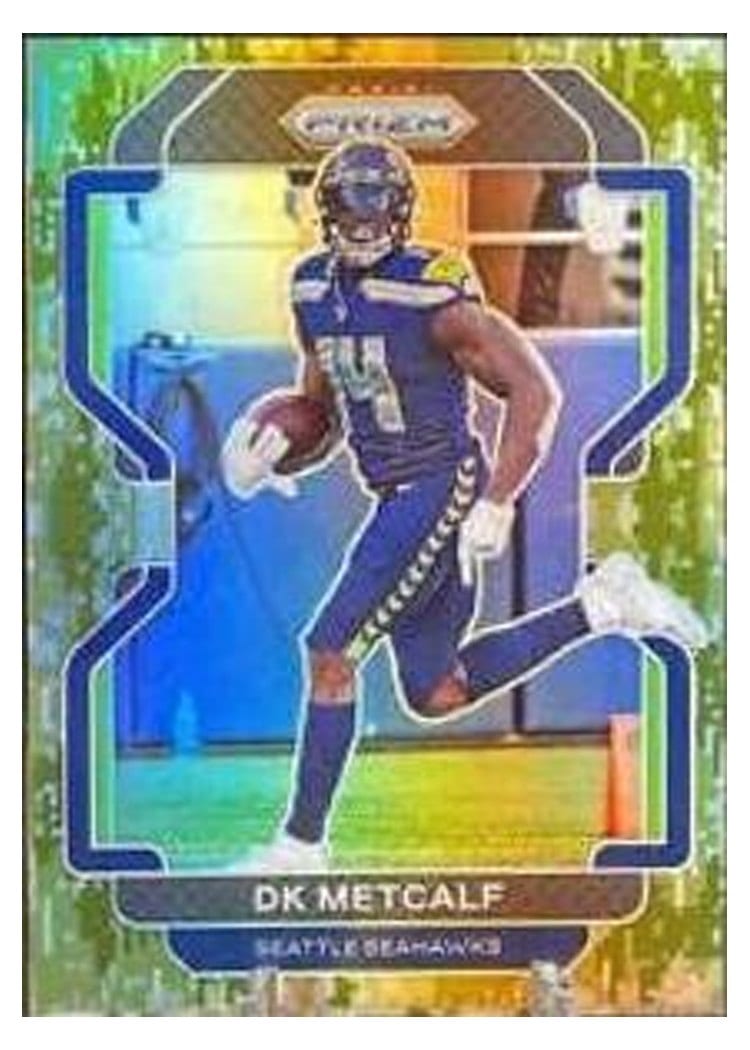 2021 Panini Prizm Base Set DK Metcalf #42 card
