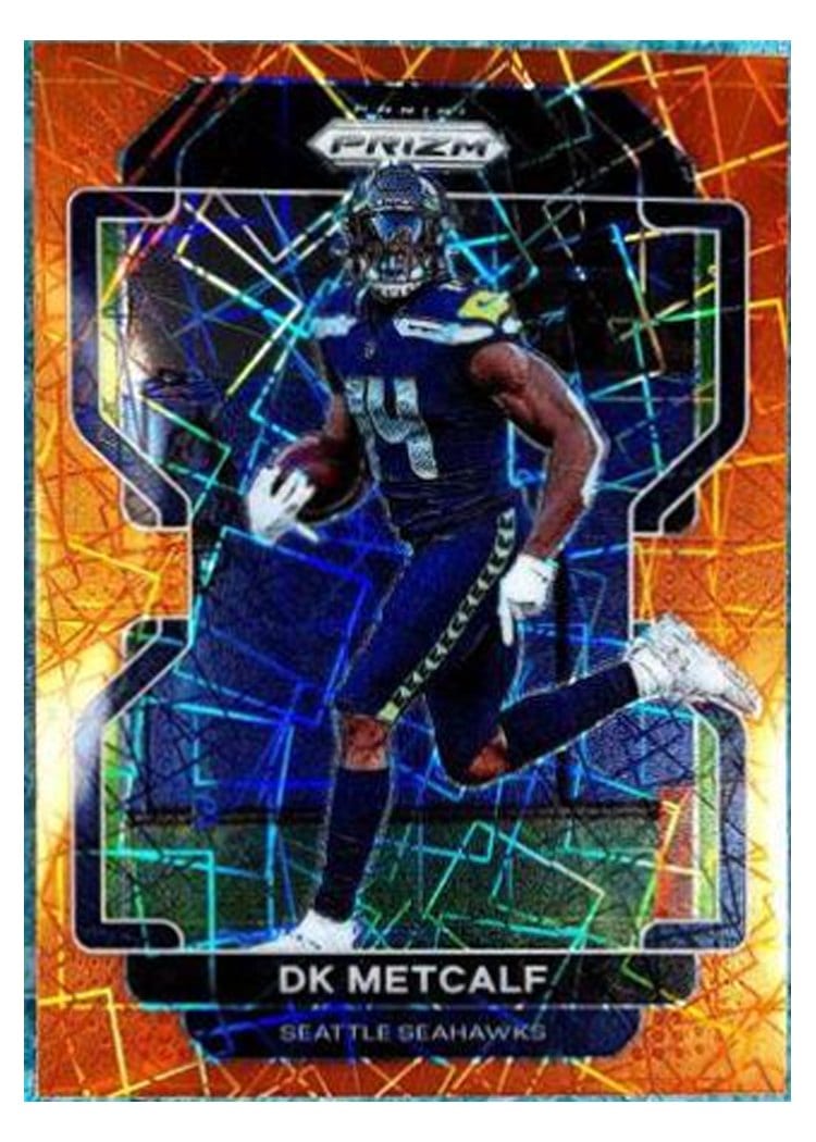 2021 Panini Prizm Base Set DK Metcalf #42 card