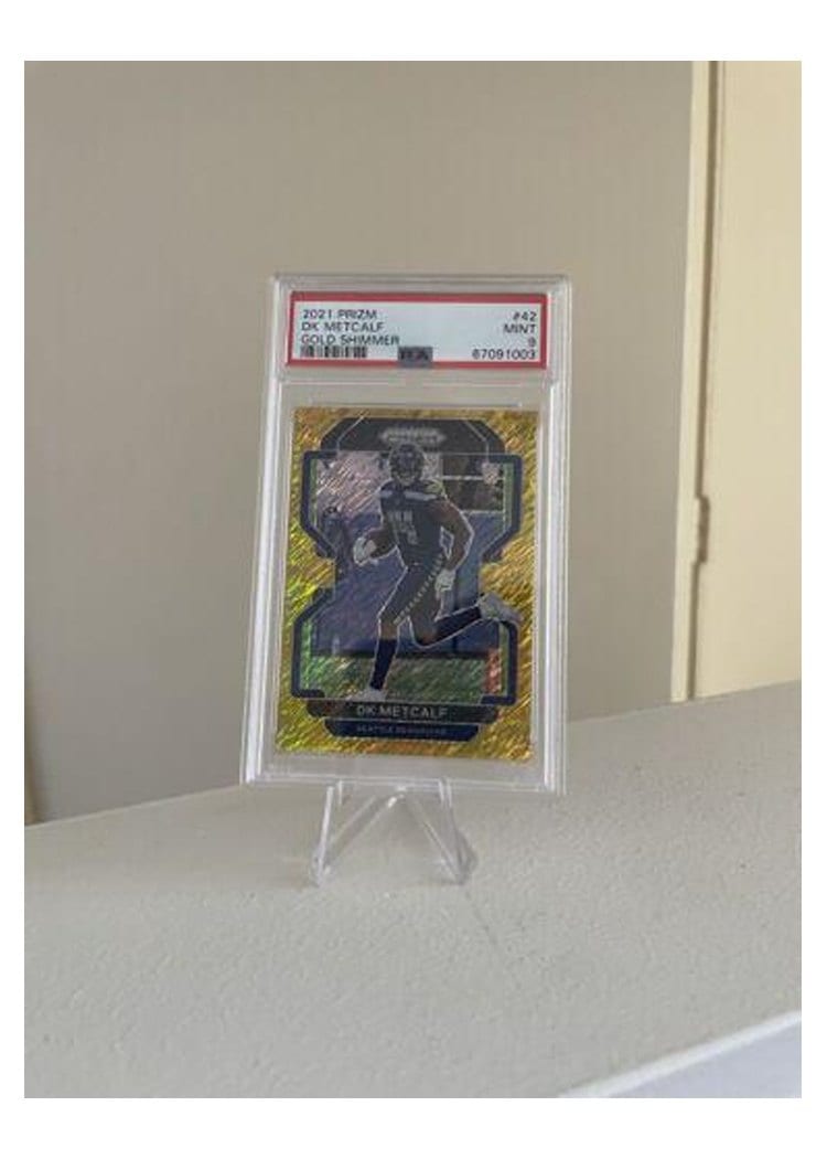 2021 Panini Prizm Base Set DK Metcalf #42 card