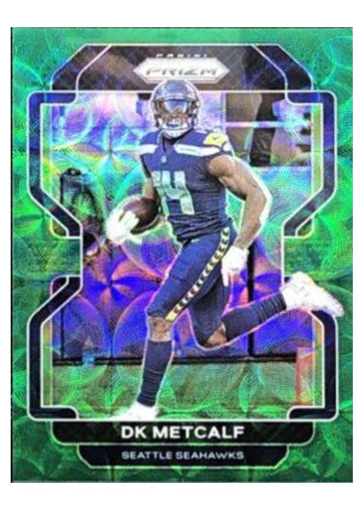 2021 Panini Prizm Base Set DK Metcalf #42 card