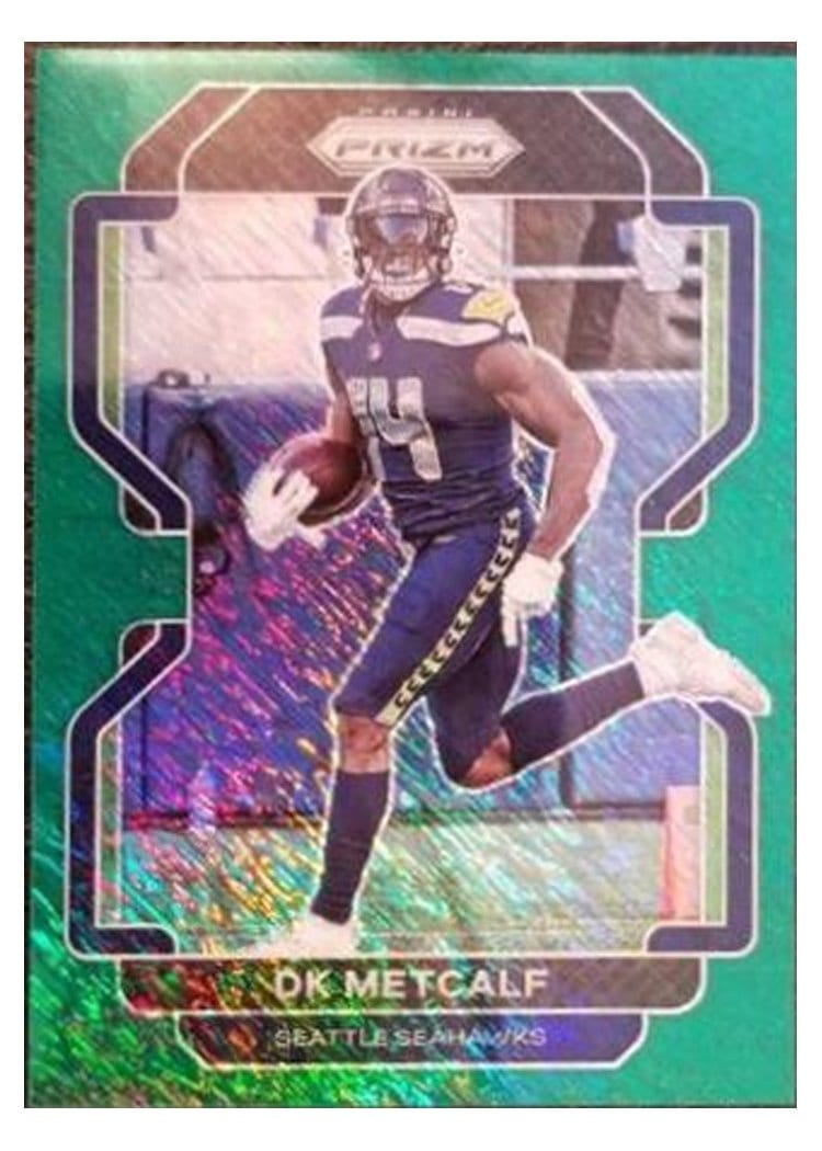2021 Panini Prizm Base Set DK Metcalf #42 card