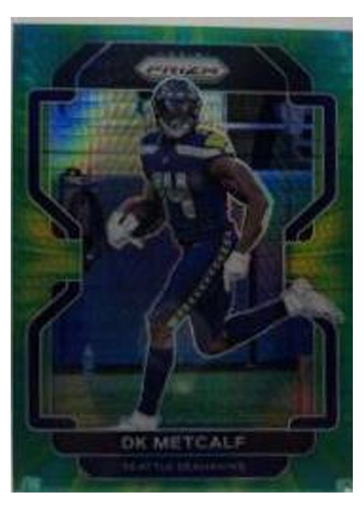 2021 Panini Prizm Base Set DK Metcalf #42 card